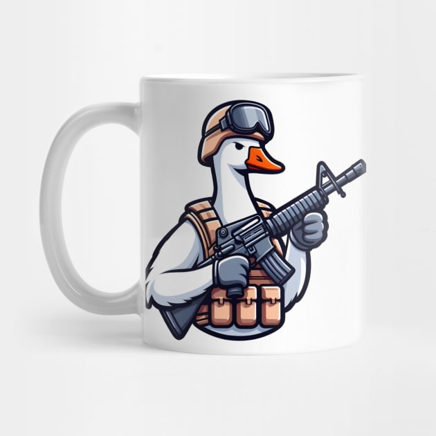 Tactical Goose by Rawlifegraphic